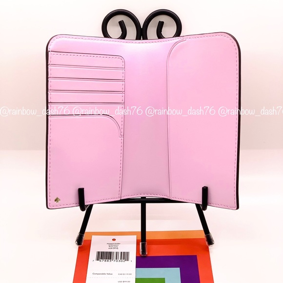 Katespade Flock Party Passport Holder - Picture 3 of 6